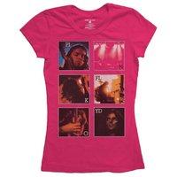 pink floyd womens live poster short sleeve t shirt pink size 12