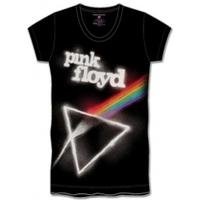 Pink Floyd DSOTM Graffiti Prism Black Ladies TS: Small