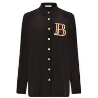 pierre balmain embroidered shirt