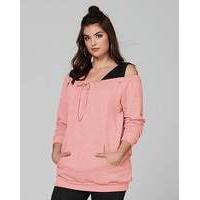 Pink Clove Off Shoulder Jumper