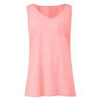 Pink Linen Mix Vest