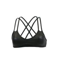 pilyq black bra swimsuit posh utopia