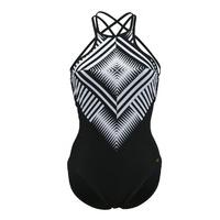 pilyq 1 piece black geometric diamond