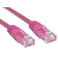 pink cat6 network cable 2m