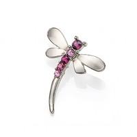 Pink Dragonfly Brooch