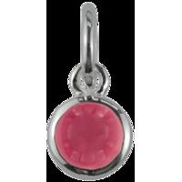 Pink Tourmaline Charm - October Birthstone