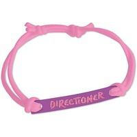 Pink One Direction Directioner Bracelet