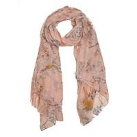 Pink Bird Scarf