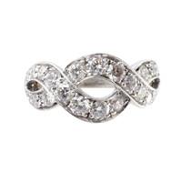 Picchiotti Ring Diamond Open Design 18ct White Gold