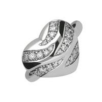 Picchiotti 18ct White Gold 0.35 Carat Diamond Heart Ring