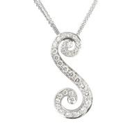 picchiotti 18ct white gold diamond s style necklace