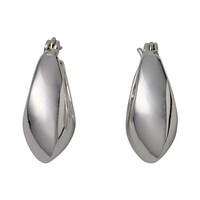 Pilgrim Silver Manuela Hoop Earrings