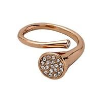 Pilgrim Rose Gold Classic Pave Ring