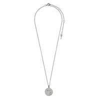 Pilgrim Libra Silver Plated Necklace with Crystal