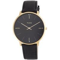 Pilgrim Black & Gold Watch