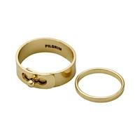 Pilgrim Gold Sophy Ring Set
