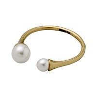 Pilgrim Gold Open Pearl Ring