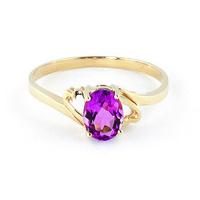 pink topaz classic desire ring 10ct in 9ct gold