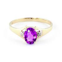 Pink Topaz and Diamond Desire Ring 0.75ct in 9ct Gold