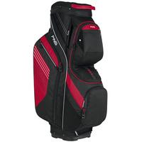 ping traverse iii cart bag blackred