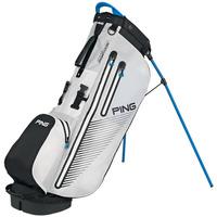 Ping 2016 Hoofer Monson Golf Stand Bag White/Birdie Blue