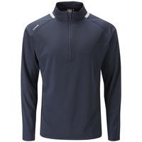 Ping 2017 Largo 1/2 Zip Top - Navy/Silver Marl