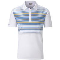 Ping 2017 Cortes Polo - White/Ocean