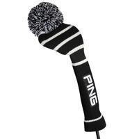 Ping AM Knit Driver Headcover - Black/White