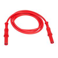 pjp 2312 iec 100r 4mm red plug to plug lead