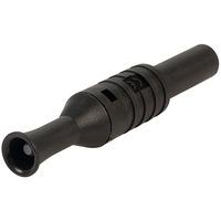 PJP 1065-N 4mm Shrouded Cable Plug Black