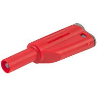 pjp 1066 r stackable shrouded 4mm plug red