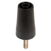 PJP 3300-IEC-N Black Shrouded Socket Adaptor
