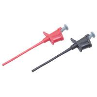 PJP 6005-IEC-R 4mm Flexi Safety Probe Clip Reds