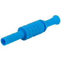 PJP 1063-Bl 4mm Shrouded Cable Socket Blue