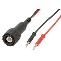 pjp 7082 bnc plug to 2mm connectors lead