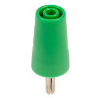 PJP 3300-IEC-V Green Shrouded Socket Adaptor