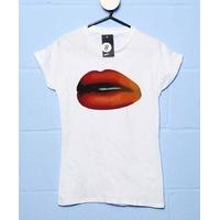 PJ Harvey Womens T Shirt - Lips