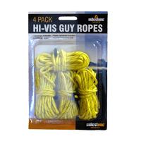 Pk 4 High Vis Guy Ropes