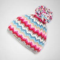 PK1522 Zig Zag Bobble Hat