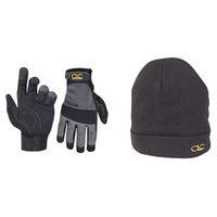 PK3015 Work Gloves + Beanie Hat