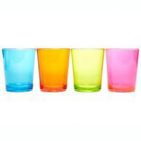 plain tumbler glasses 4 pack