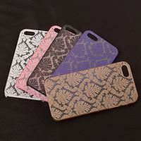 plastic emboss design cases for iphone 55s assorted color