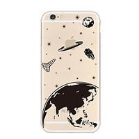 Playing with Apple Logo Space Pattern TPU Soft Case for iPhone 7 7 Plus 6s 6 Plus