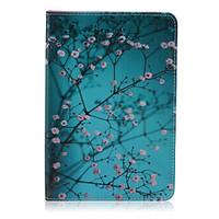 plum pattern pu leather full body case with stand for ipad mini 321