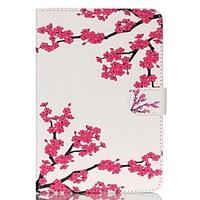 Plum blossom Folio Leather Stand Cover Case With Stand for iPad Mini 3/2/1