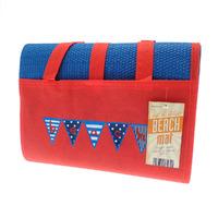 Plain Beach Mat with Bag - Beach Flags