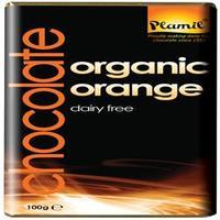 Plamil Org Orange Chocolate 100g