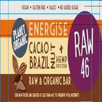 Planet Organic Cacao Brazil Nut Energise Bar 30g