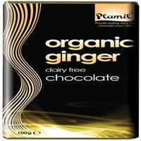 Plamil Org Ginger Choc 70% Cocoa 100g