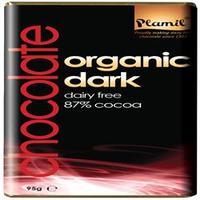 Plamil Org Dark Choc 87% Cocoa 100g